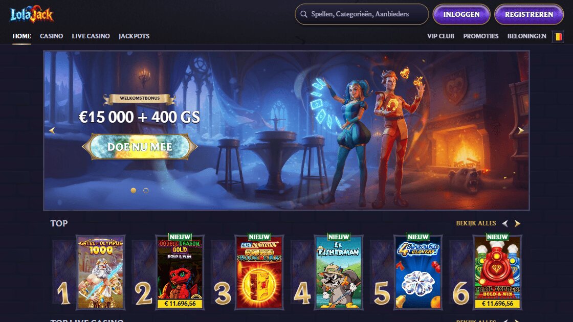 lolajack casino zonder cruks goksite